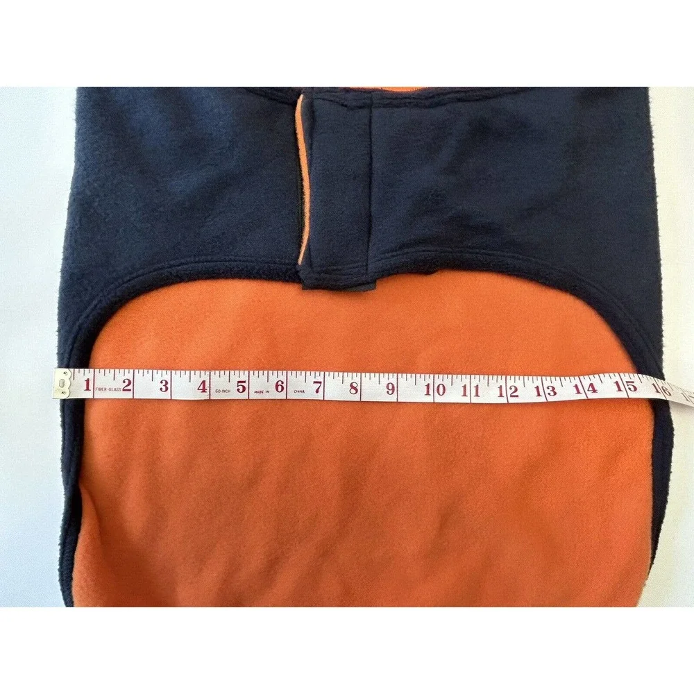 NWT All Star Dogs Auburn University Embroidered‎ Sleeveless Dog Fleece X-Large